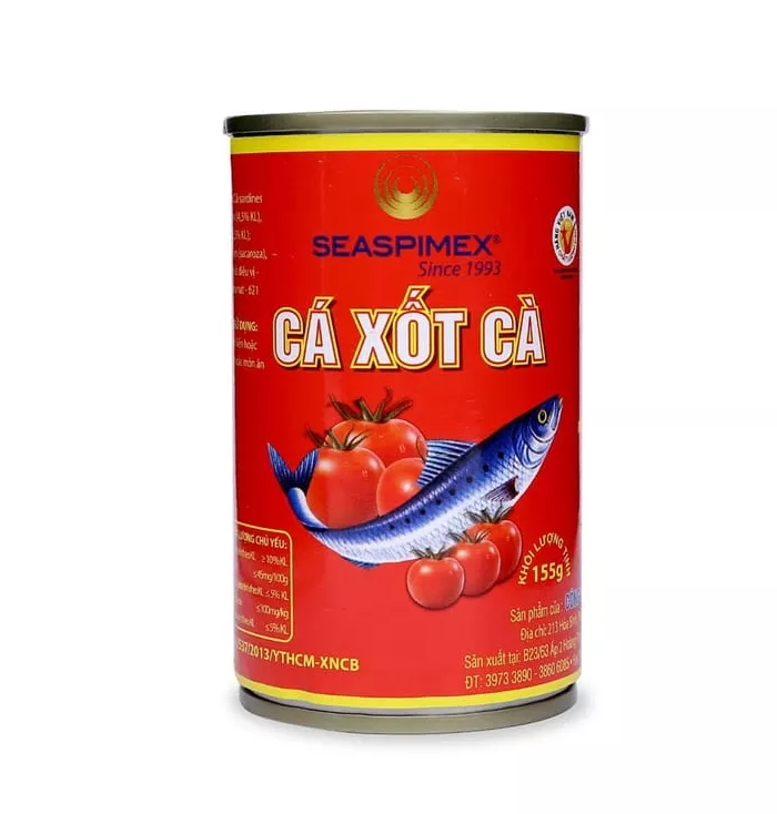 Canned Seafood Seaspimex Sardines In Tomato Sauce 155G Paste Manufacturer For Halal African Market