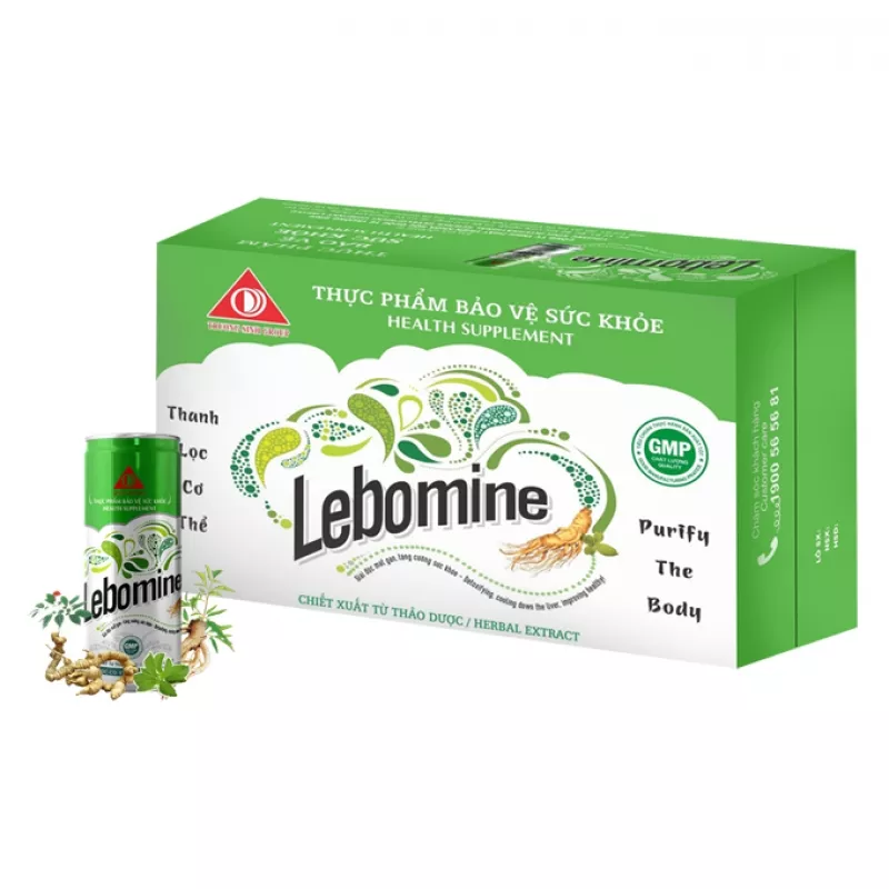 TS Lebomine 320 ml aluminum cans herbs drink good price from Vietnam Health supplements