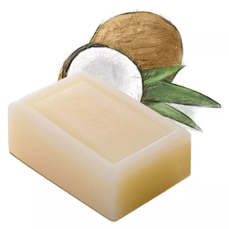 HIGH QUALITY NATURAL PURE ESSENTIAL OIL COCONUT SOAP/ 100% VIRGIN COCONUT OIL DAILY SKIN NOURISHING SOAP BAR