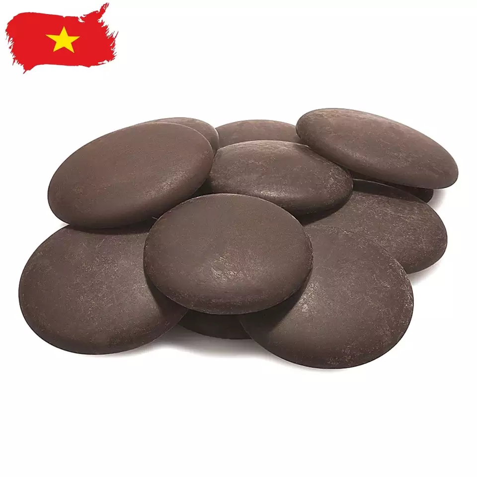 Single Origin Vietnam Conched Cocoa Mass - CacaoTrace Cocoa Ingredients - 100% Dark Chocolate