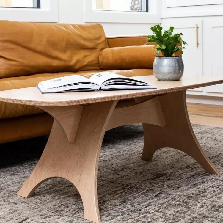 Mesa De Cafe Living Room Small Apartment Plywood Table Creative Tea Table Nordic Coffee Table Modern European Wooden Minimalist