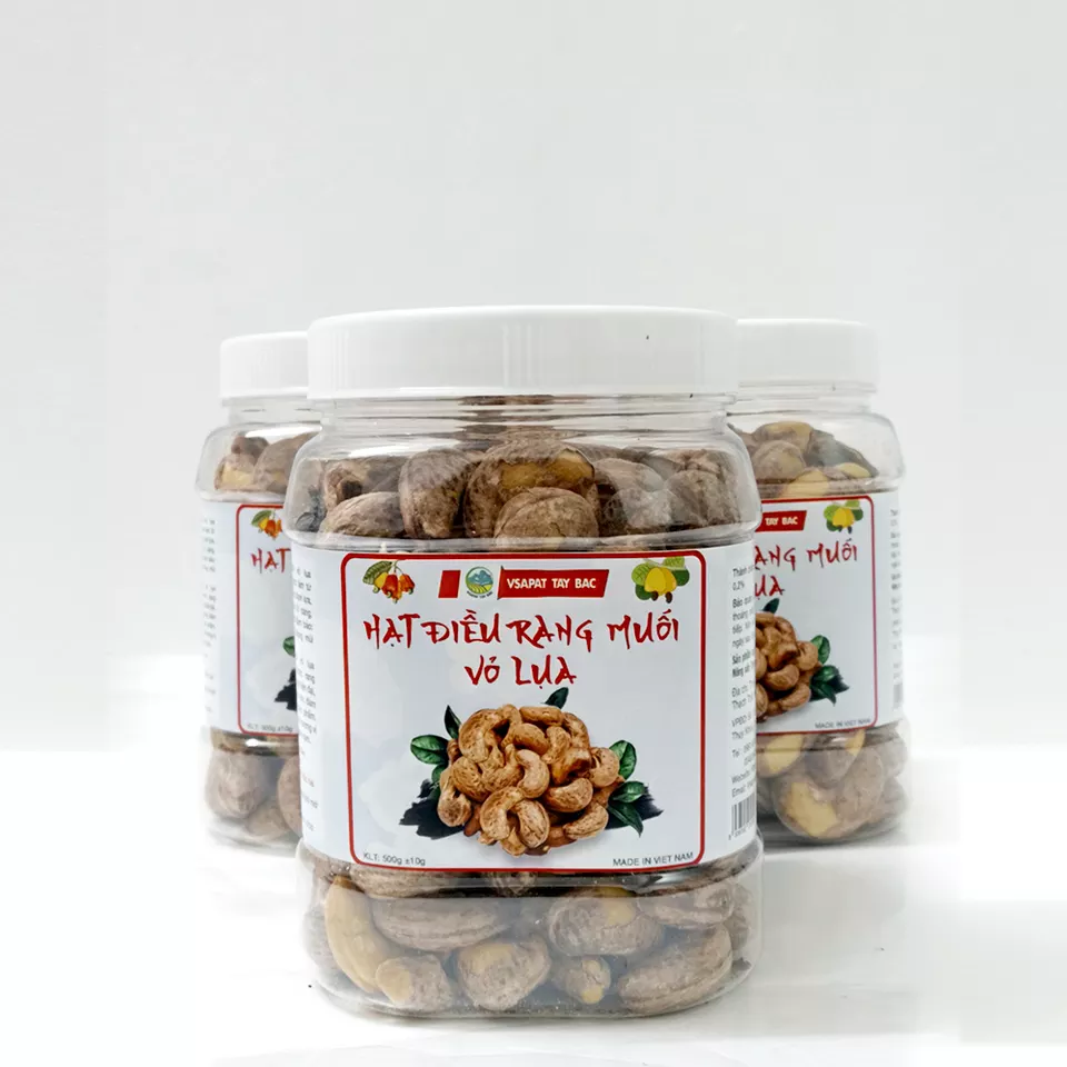 Roasted salted Cashew nuts - VSAPAT Tay Bac 400gr