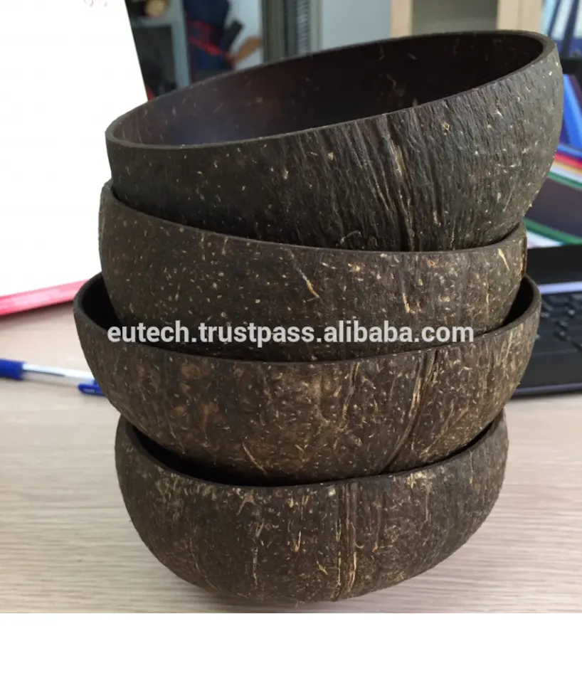 Natural coconut shell bowl made in Vietnam with cheap price (whatsapp/Line: +84 983653708)