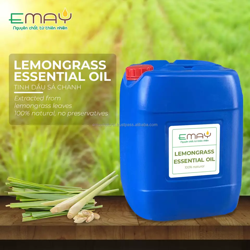 Bulk Canned Crude Essential Oil Crude Lemongrass Essential Oil For OEM Order