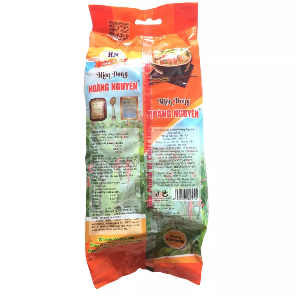 Traditional Vermicelli Good Price Famous Brand Food OCOP Bag Asia Manufacturer