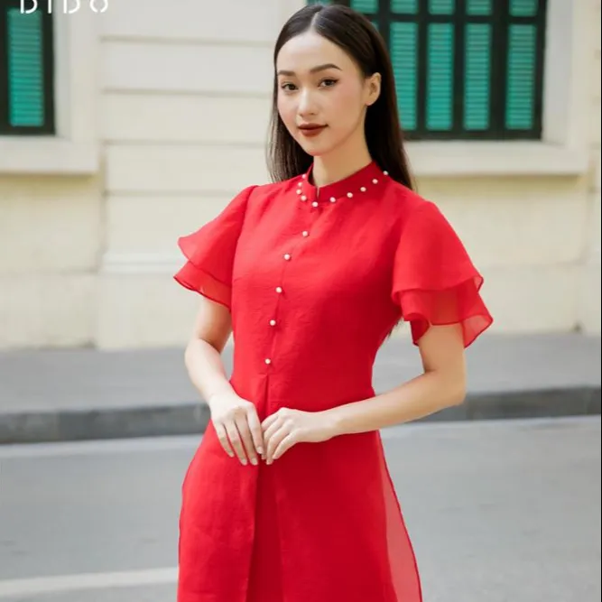 Best Seller Mommy And Me Matching Outfits Vietnamese Traditional Ao Dai 2020