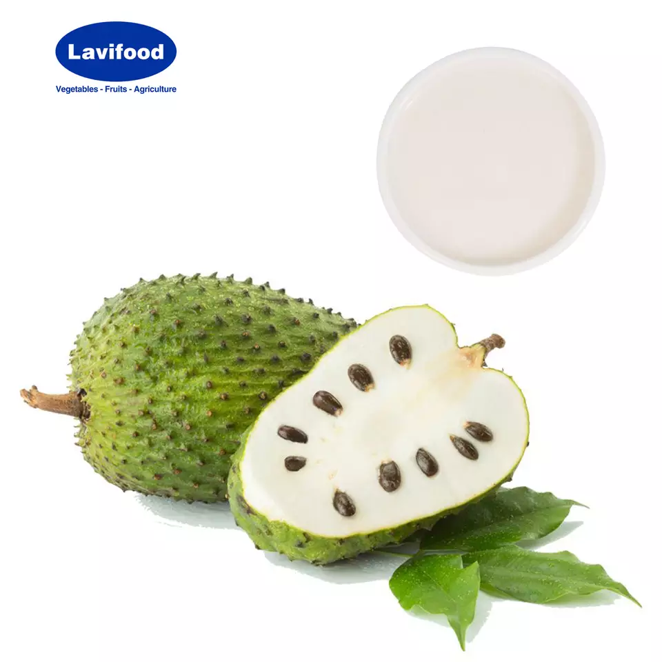 Tropical Pure Premium Soursop Concentrate Soursop Puree With Shelf Life 24 months From Vietnam Factory