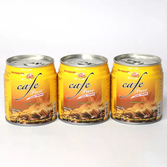 Canned Fresh Milk Coffee From Vietnam - No preservative