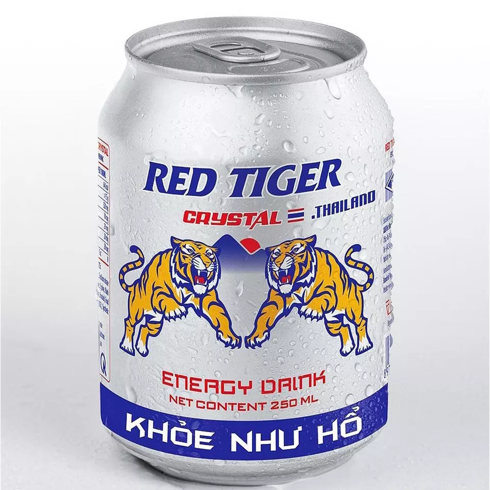 Good For Health Wholesale Red Tiger Energy Drinks Silver Made In Vietnam High Quality Best Flavor