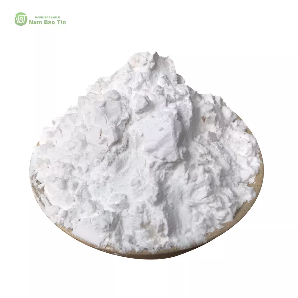 Top Cassava Root Material White Color Custom Request Weight Native Tapioca Starch Powder From Vietnam