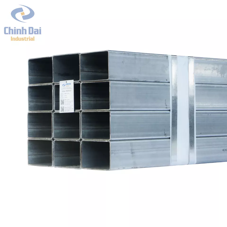 Hollow Section - Rectangular Steel Square Tube - Welded Iron Steel Pipes Steel Tubing made in Vietnam