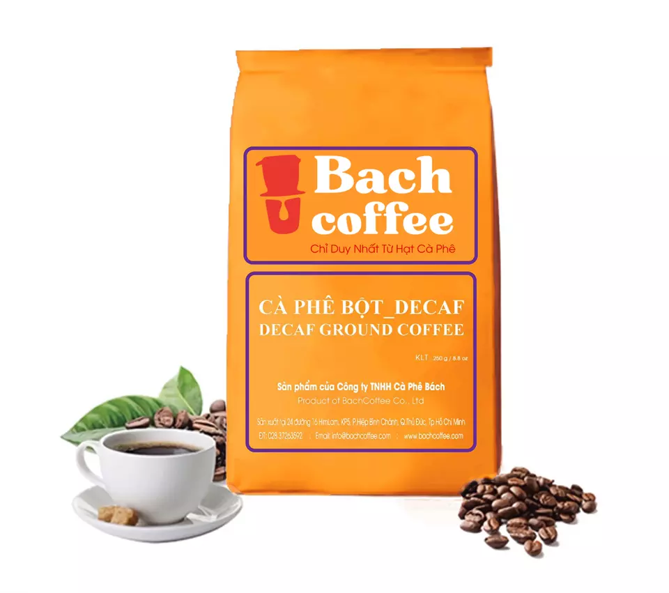 Coffee For Diabetic Low Acid Ground / Decaf French Roast, High Antioxidant, 100% pure Arabica Decaffeinated , Trade Direct