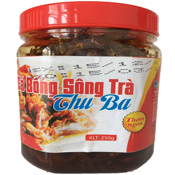 Vietnam Canned Seafood River Tra Goby fish 250g High Quality