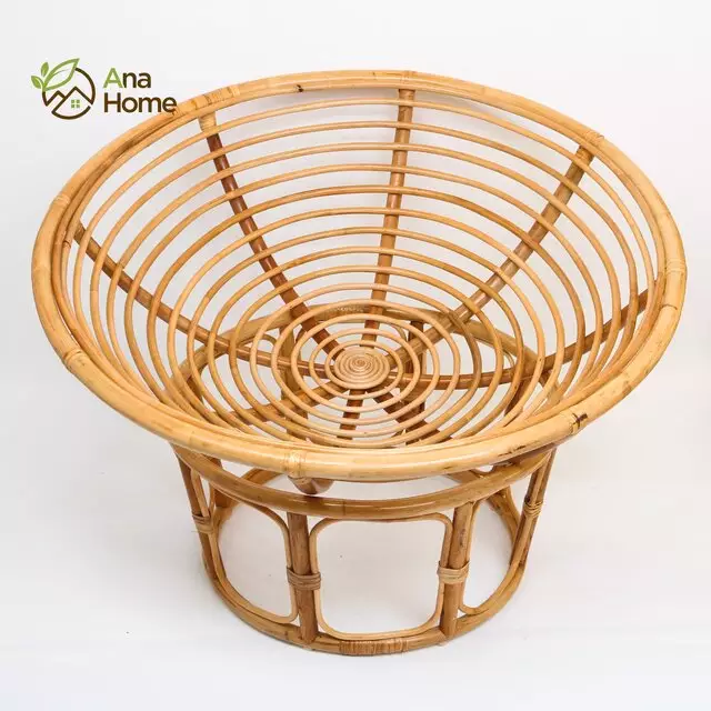 Papasan super comfortable rattan chair with mattress, 100% natural material (wholesale and retail)