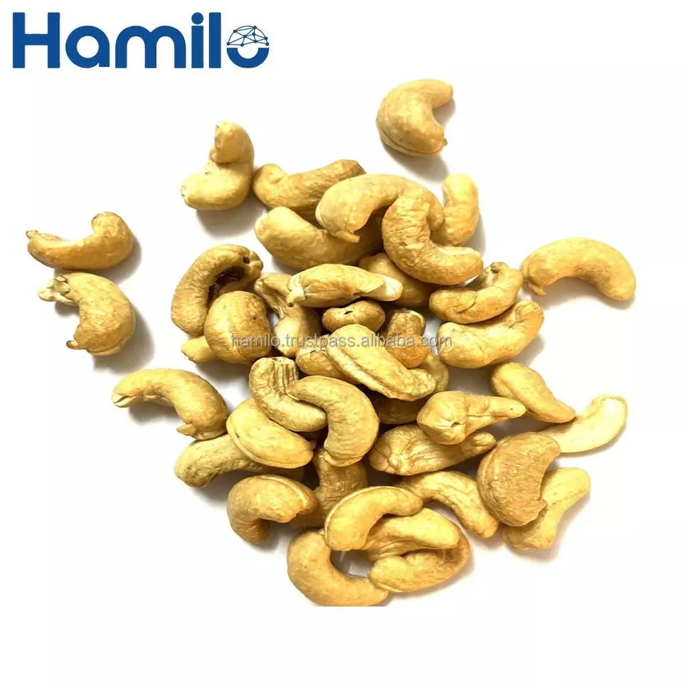 Trending Hot Organic High Quality Roasted Salt Nut Kernel Cashew Wholesale Price Low Calory Healthy Vacuum Packing