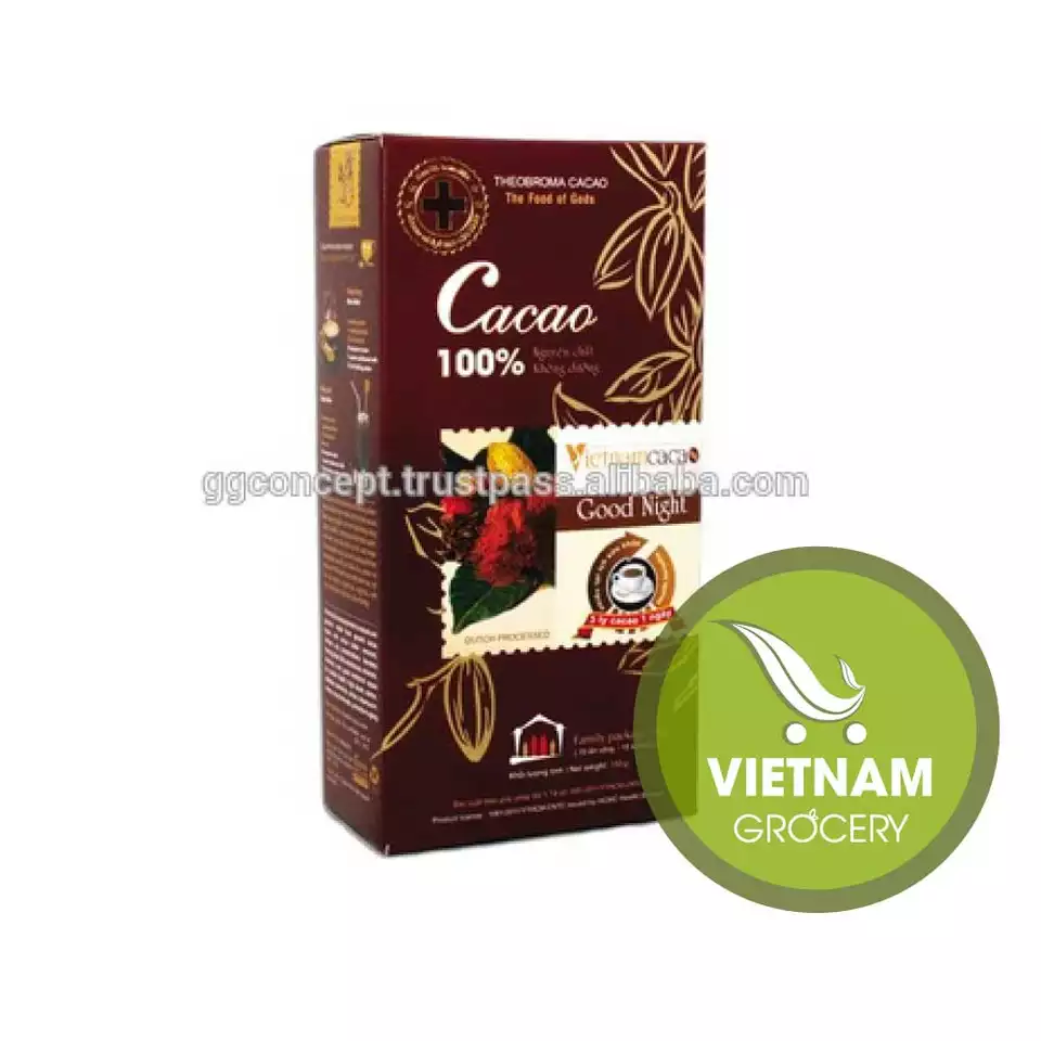 Vietnam 100% Natural Cacao Powder 150Gr for Night FMCG products Good Price