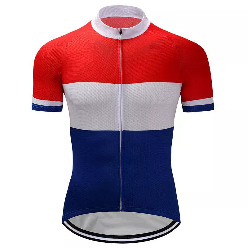 Wholesale Designed Team Outfits Breathable Shirt Quick Time Lead Custom Size Order Produced Men's Bike Clothing from Vietnam