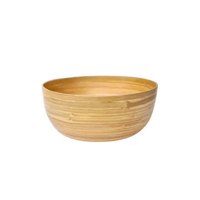 2021 oval salad bowl Vietnam bamboo bowl handmade salad bowl Eco Frienndly