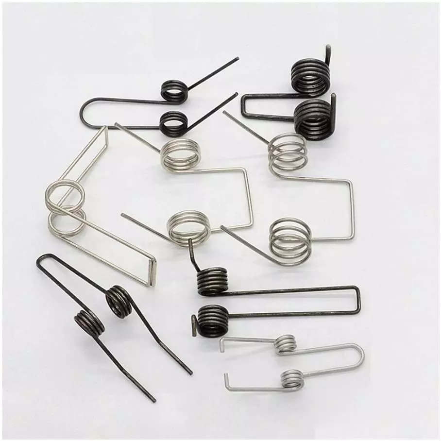 Mechanical metal torsion springs industrial stainless steel torsion springs