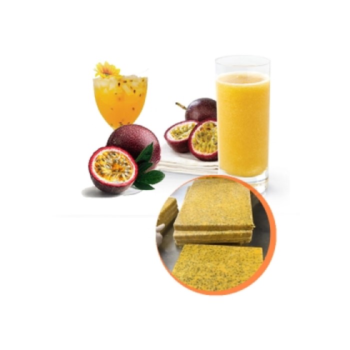 Vacuum Pack Frozen Passion Fruit Juice With Seeds in 10kg Plastic Bag Preservation Process Shelf Life 12 months Good Price