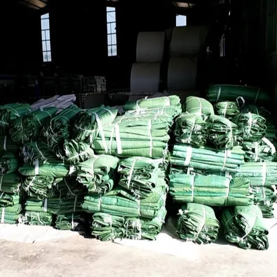 GREEN PP WOVEN BAGS/RECYCLE BAGS IN VIET NAM
