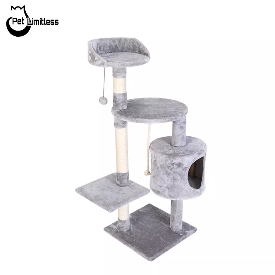 High Quality 2021 Hot Sale Scratcher Tower Cat Tree House Luxury Cat Tree Cat tree CT00010 from Vietnam Best Supplier