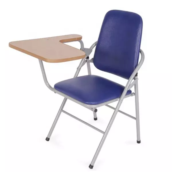 Conference chair EVO-G04B folding chair with small desk design for meeting room from reliable Vietnamese Seller