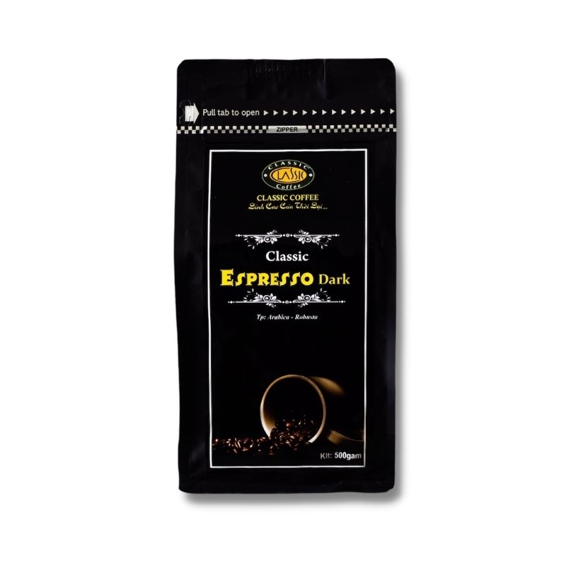 Dark Espresso Classic Coffee beans 500g
