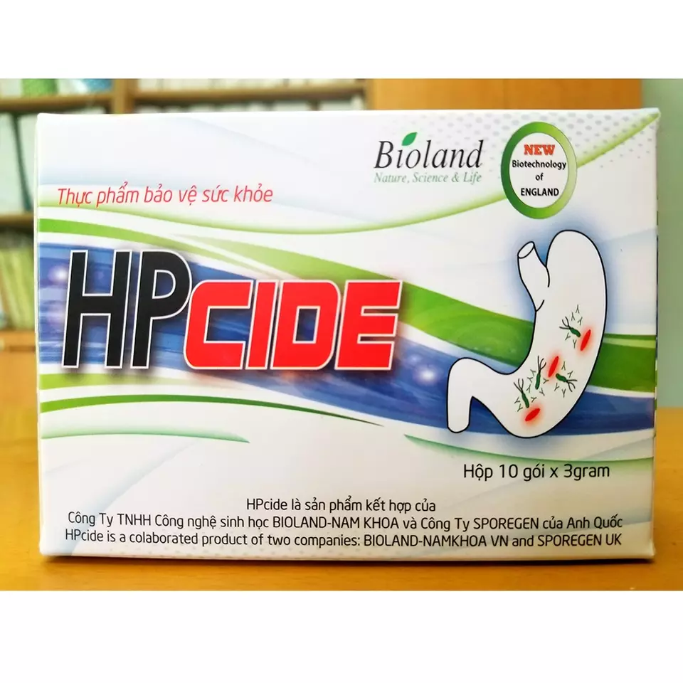Stomach Ulcer Treatment Protein Type Improve Gastrointestinal Healthy Product Ho Chi Minh City Box of 10 Sachets H.pylori