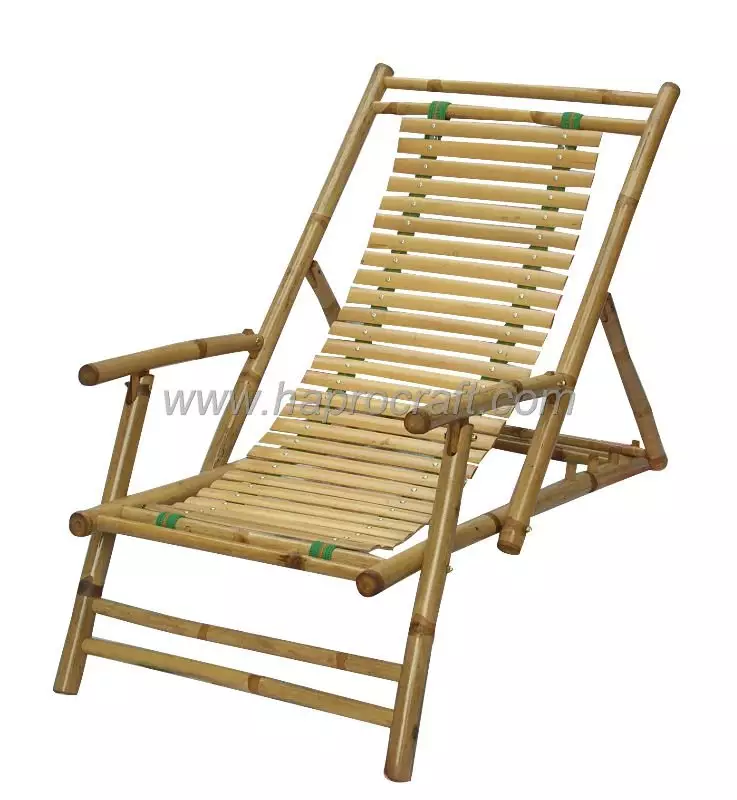 Folding Long Bamboo chair (GT 680)
