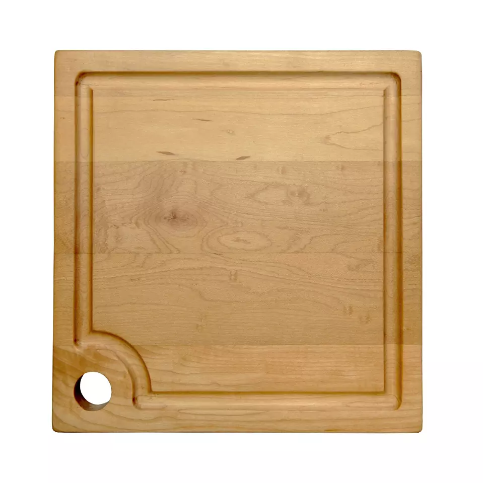 Square Cutting Board Wood - Cutting Boards For Kitchen (Butcher Block) | 10x10 inches From Vietnam