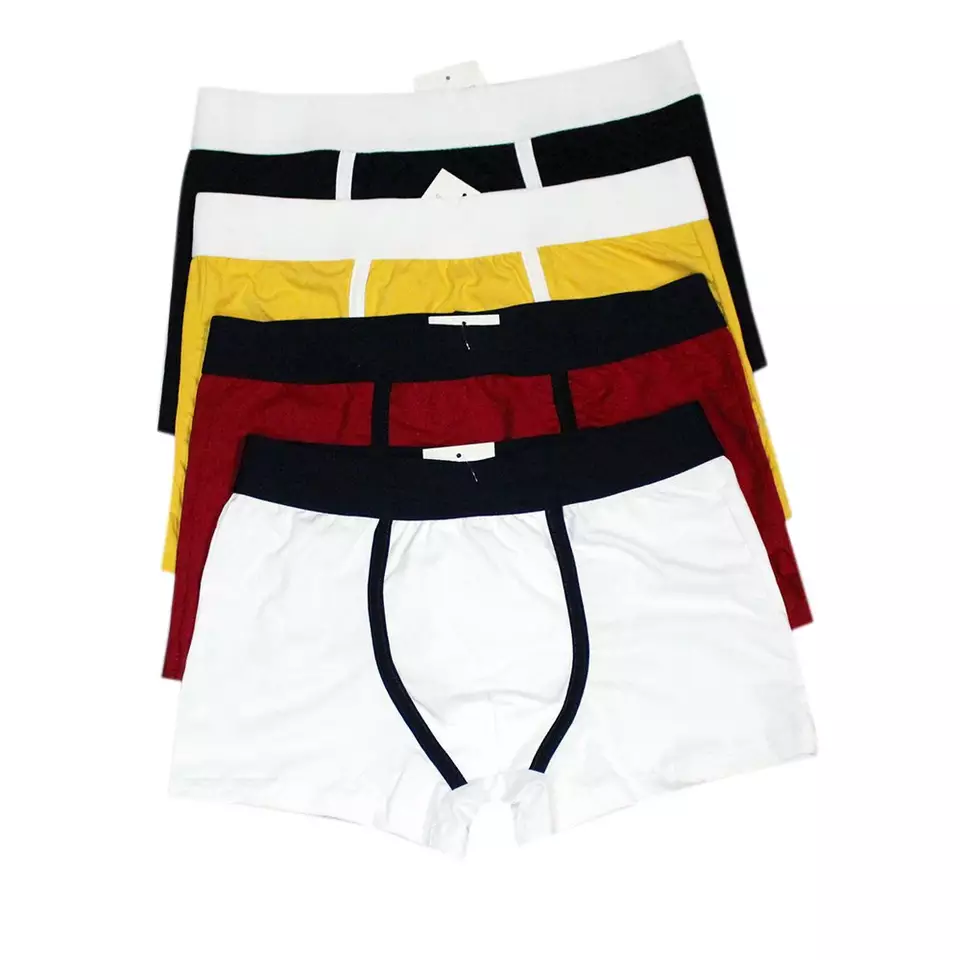 Factory Direct Cheap 100% Cotton Custom Printing Underwear Nonwoven Men Boxer Briefs B005