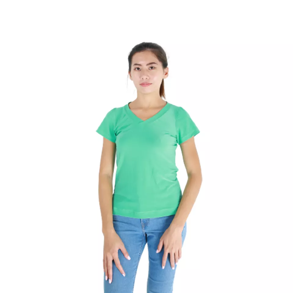 High Quality Women's T Shirts 100% cotton or Single Jersey Fabric Various Colors