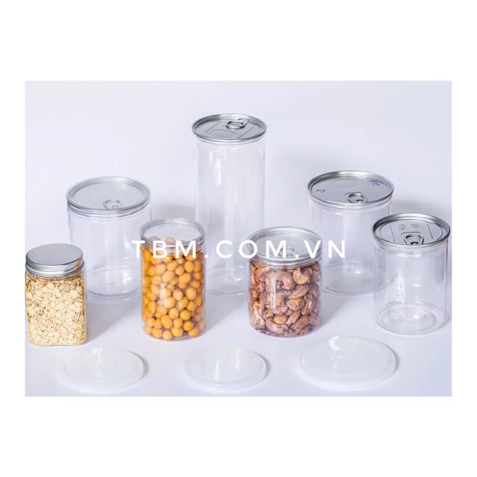 Hot Sell Plastic Jar Food Storage Containers 1000ml Tank Storage Seal Pot customization and printing services available