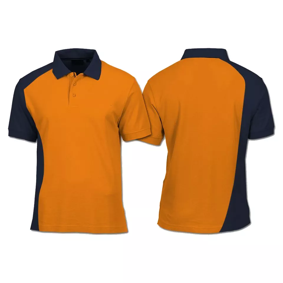 Plain Trim Polo Tshirt Custom Work Uniform Clothes Print Logo Polo Shirt