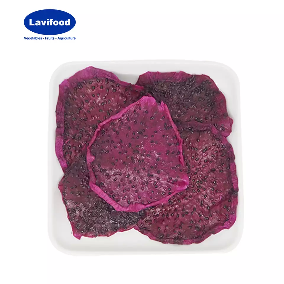 Rich in Fiber Energy Sweet Taste Red and White Dried Dragon Fruit Instant Food From Vietnam For Export