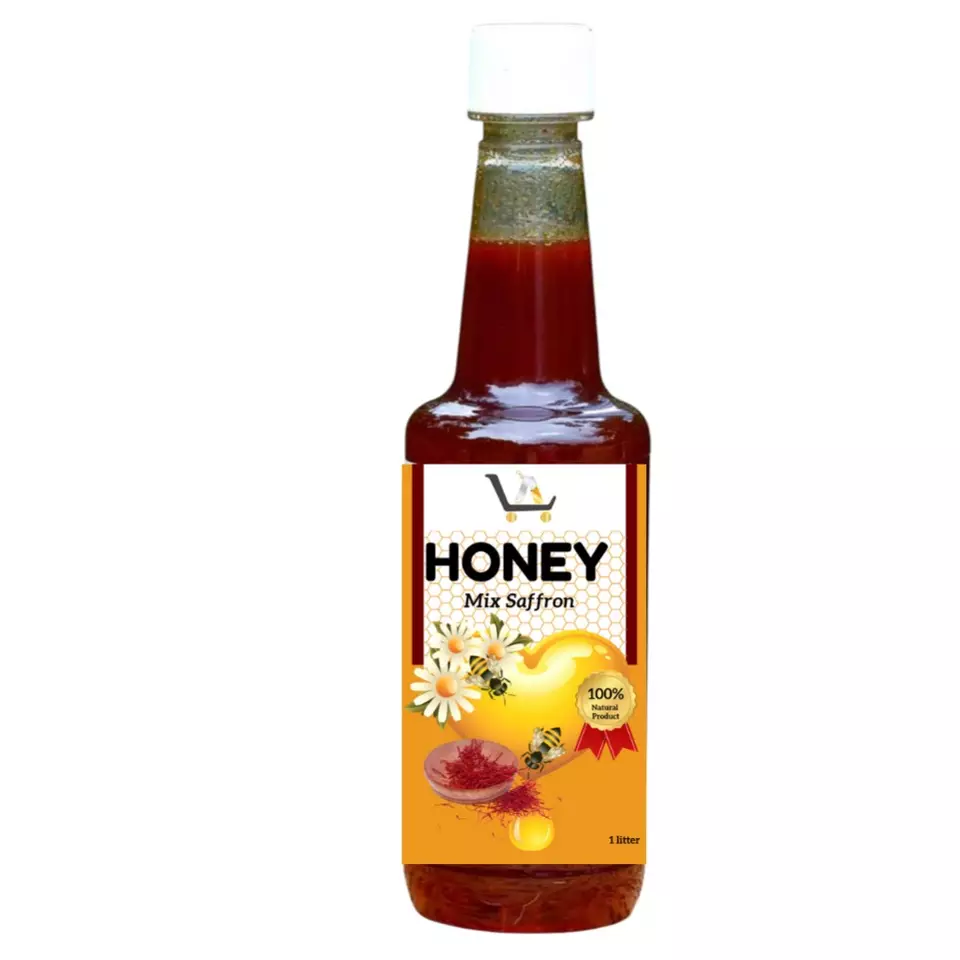 Best Quality Natural Honey Bee Mix Saffron For Healthy Lifestyle and Skincare Routine