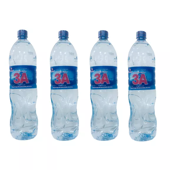 Ground Drinking Water 3A 1500 ml Pure Water In Plastic Bottle Packaging