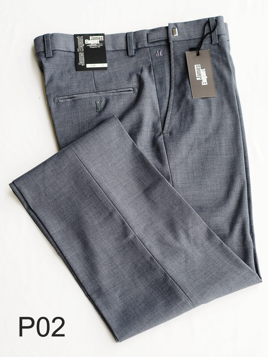 High Quality James Elegant Woven Pants for Men with Straight Pattern From Vietnam