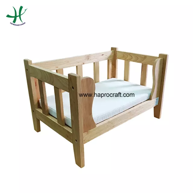 Cheap wood dog house dog cage pet house in Vietnam