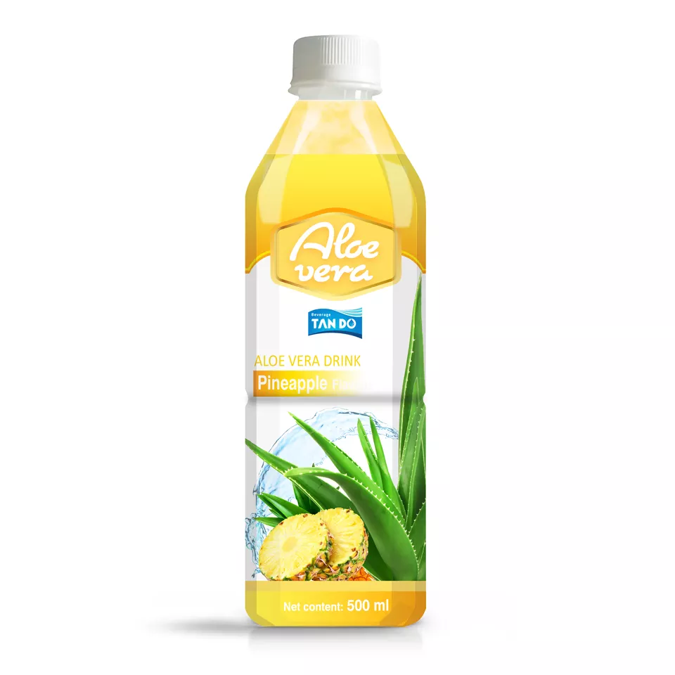 OEM beverage manufacturer Aloe vera drink with pulp