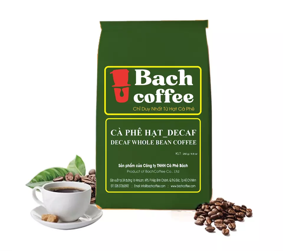 Decaf Coffee Beans /Dark Roast Natural Water Processed Decaffeinated- Trade Direct / Wholesale retail / Small batches