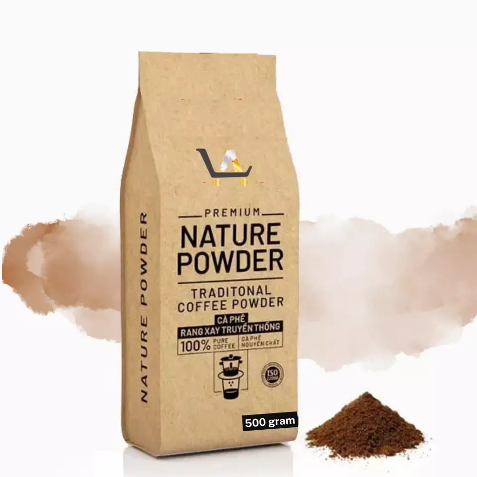 Wholesale Premium Nature Powder Traditional Coffee Powder 500gr