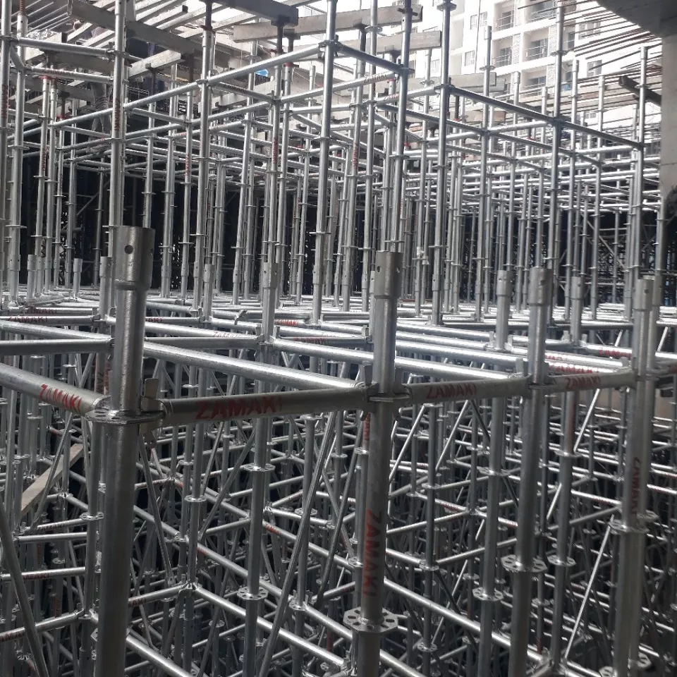 Q235 Q345 VC Galvanized ringlock scaffolding for construction