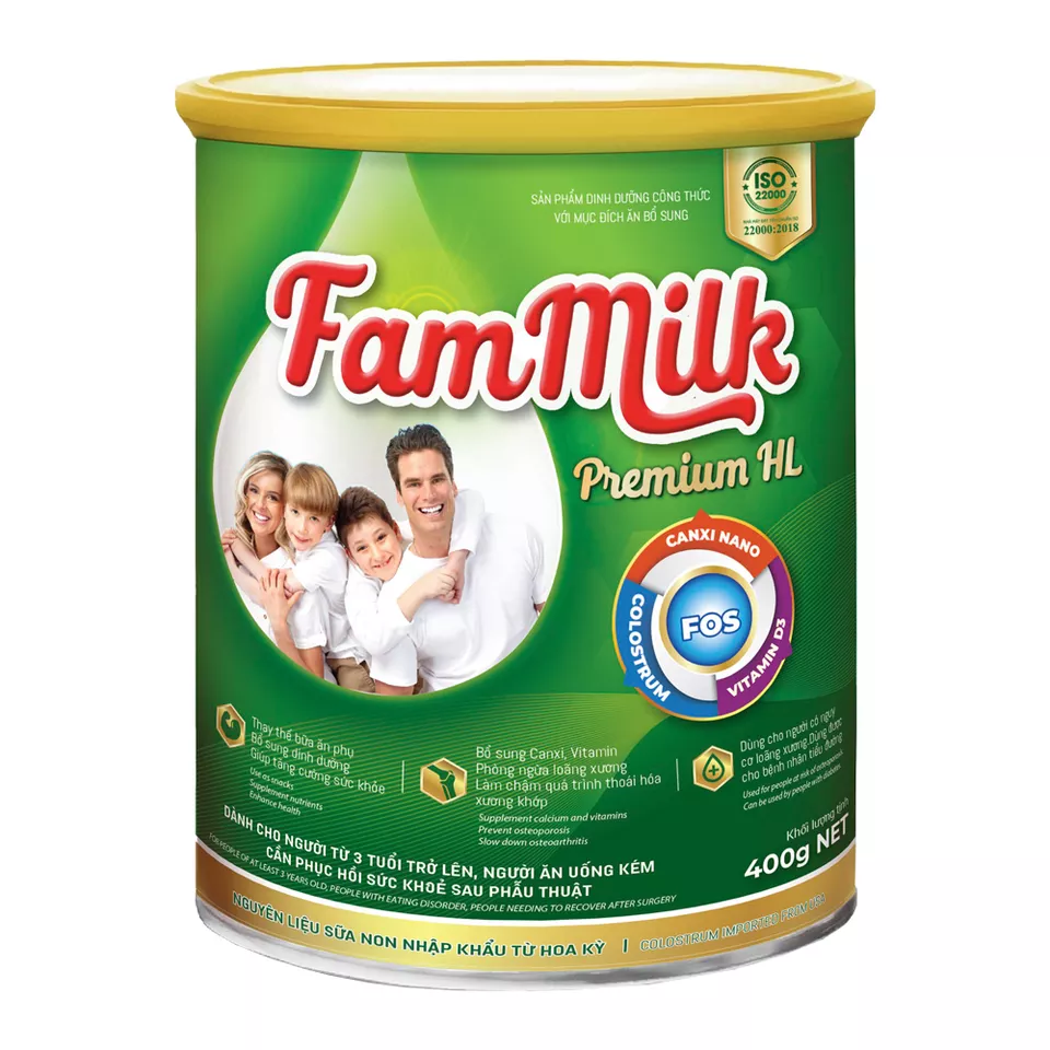 Premium FamMilk - Nutritional colostrum for family members Vietnam High Quality Colostrum package