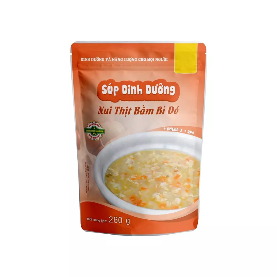 Wholesale Best Supplier Premium Quality Grounded Pork Macaroni Soup with Squash Contact us for Best Price