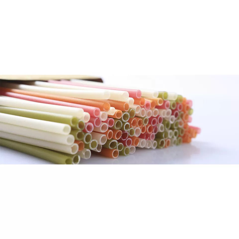 High Quality 100% Nature biodegradable rice Tapioca straw made in Vietnam