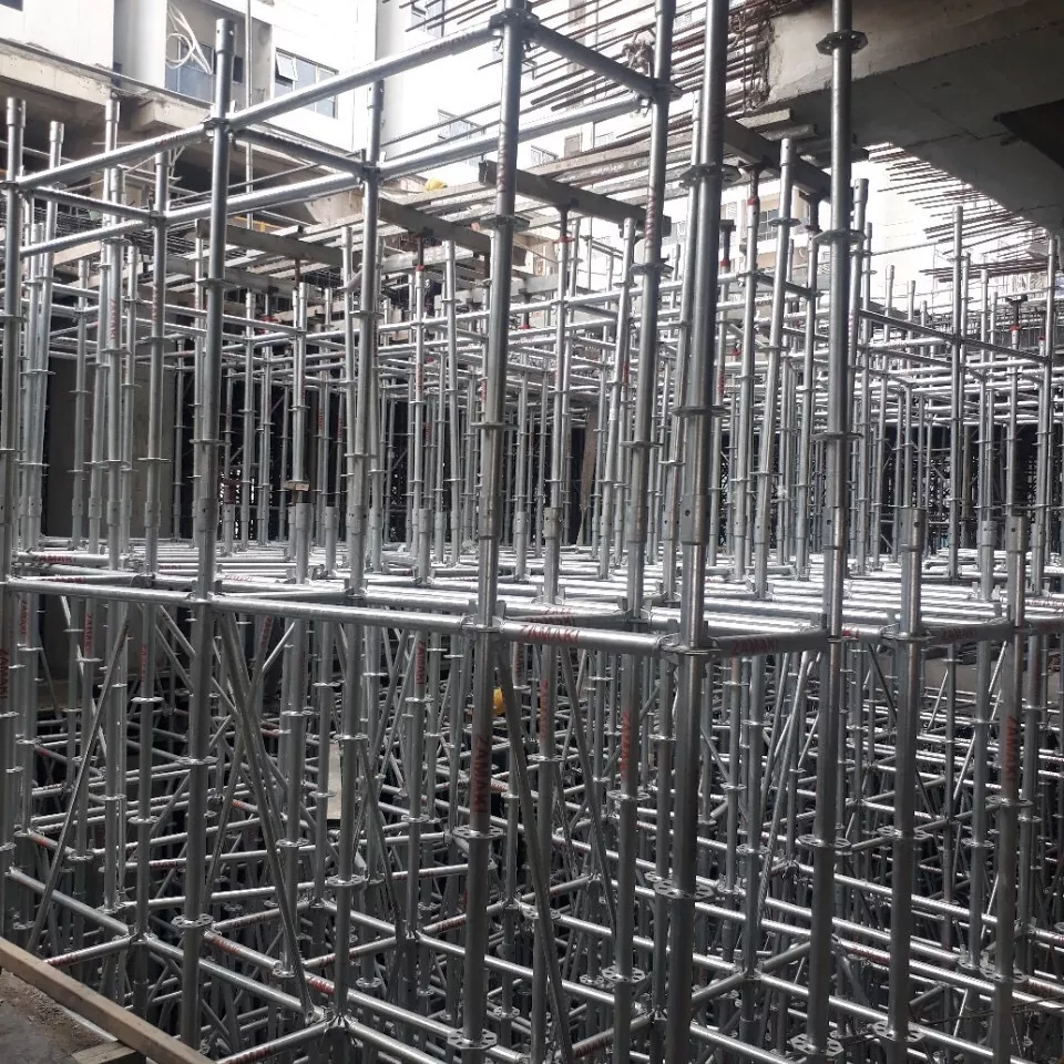 Ringlock scaffolding,used for construction scaffolding,ringlock scaffolding parts for sale Q345 steel