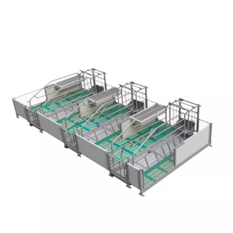 Best Quality Animal Cage System Galvanized Farrowing Crates Pig