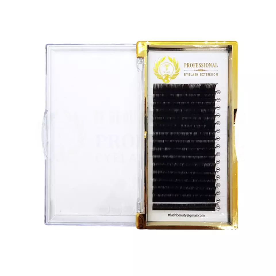 J B Lash Extension Private Label Eyelashes Individual Eyelash Extension C D L Curl Synthetic Mink Korean Custom OEM